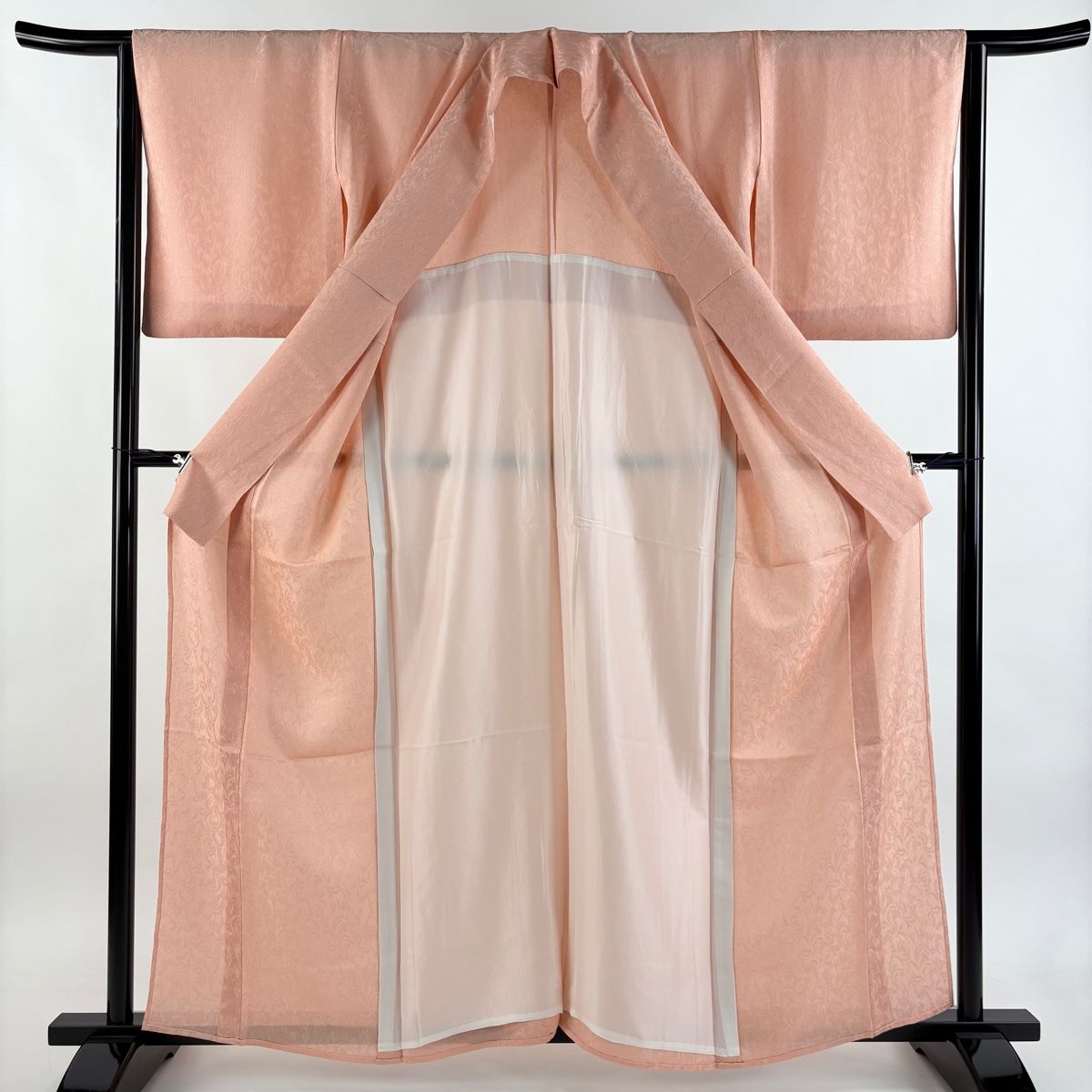 サーモンピンク 正絹