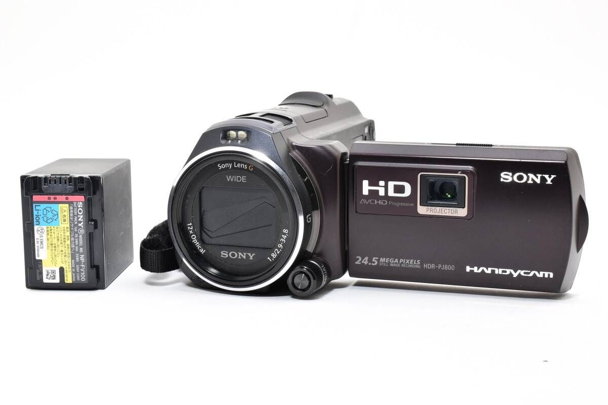 上品 SONY ソニー HANDYCAM HDR-PJ800 ハンディカム デジタル ビデオ カメラ 3643W11511 812