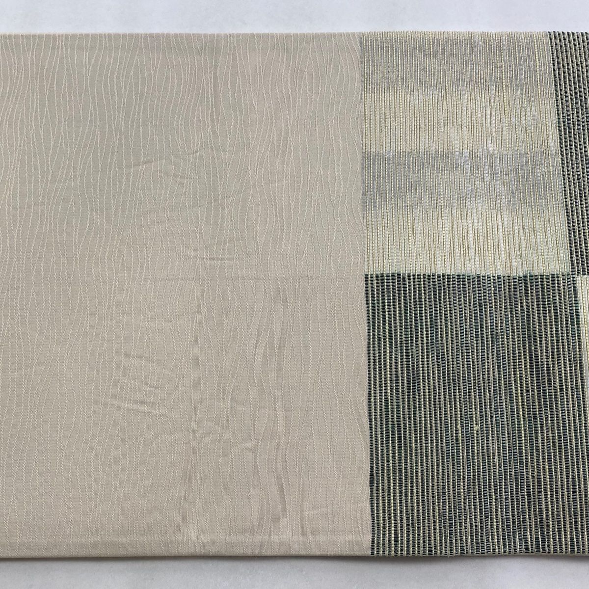 平和屋着物○九寸名古屋帯 紬地 象 サーカス 正絹 逸品 CABA2229dy