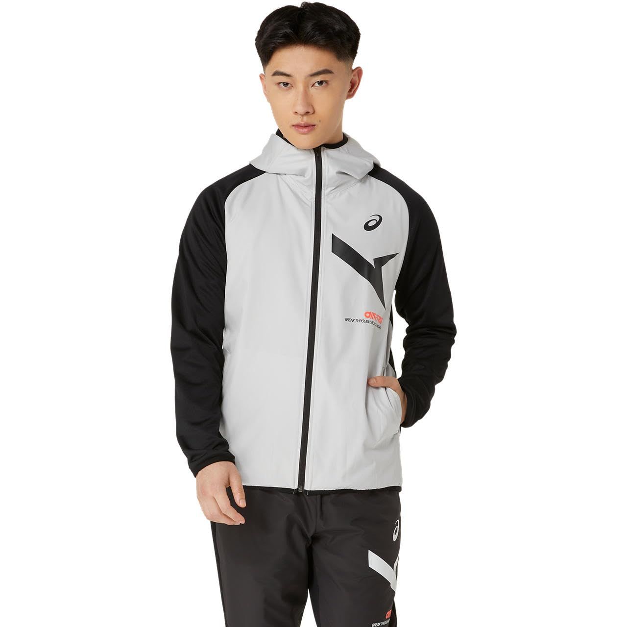 アシックス トレ ニングウェア AIM-TRGハイブリッドスフリースフルジップフーディー 2031E727 ユニセックス大人 パフォーマンスブラック×コンクリート L 002 パフォーマンスブラック×コンクリート Free Size