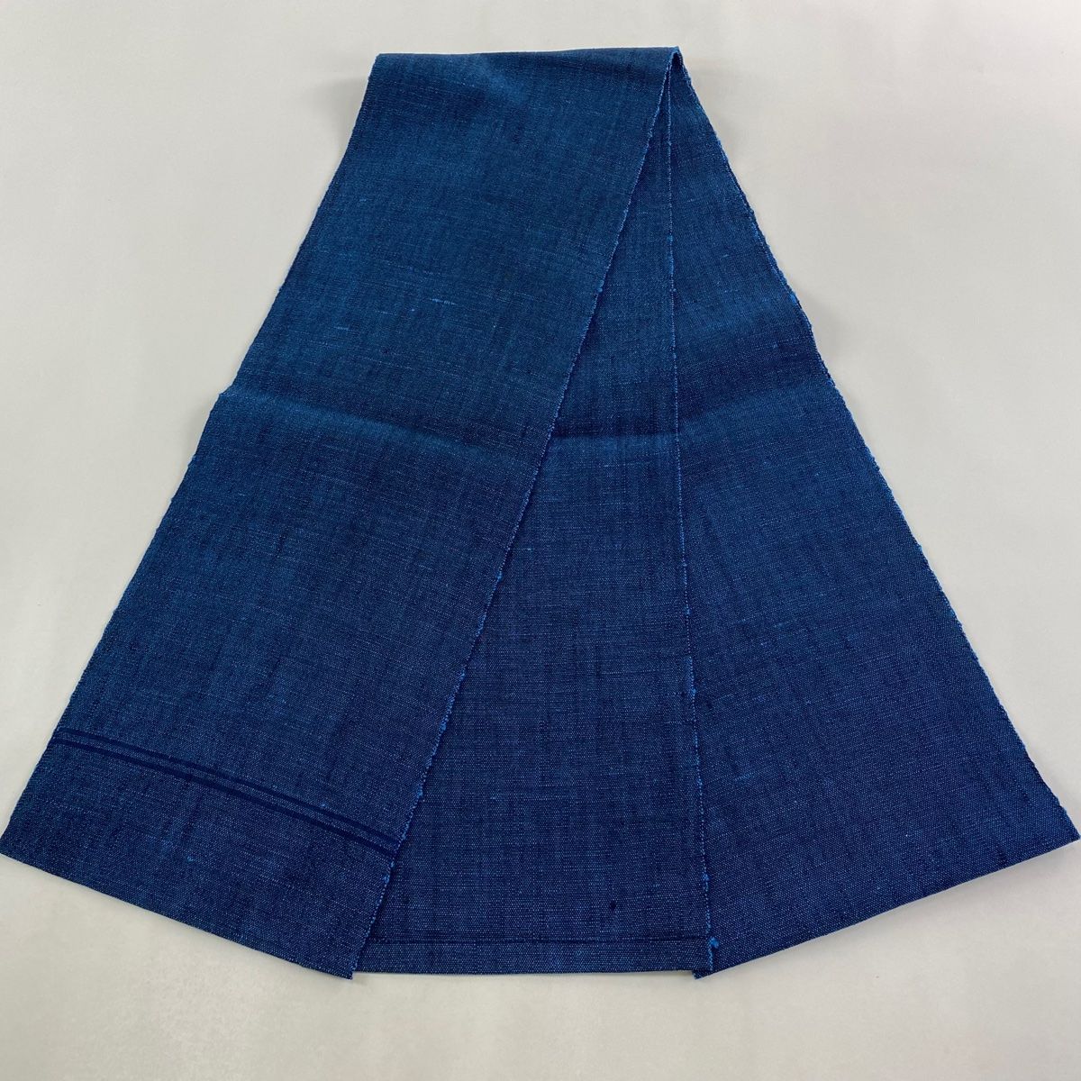 八寸名古屋帯 藍色