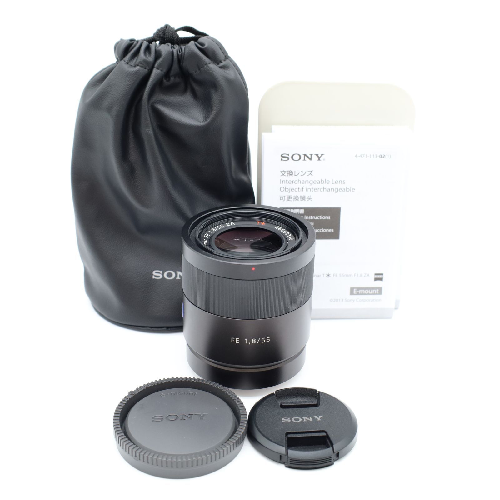 上品 SONY ソニー Sonnar T FE 55mm F1.8 ZA 高解像 単焦点レンズ ツァイスコラボ Eマウント ポートレート撮影に最適 即決