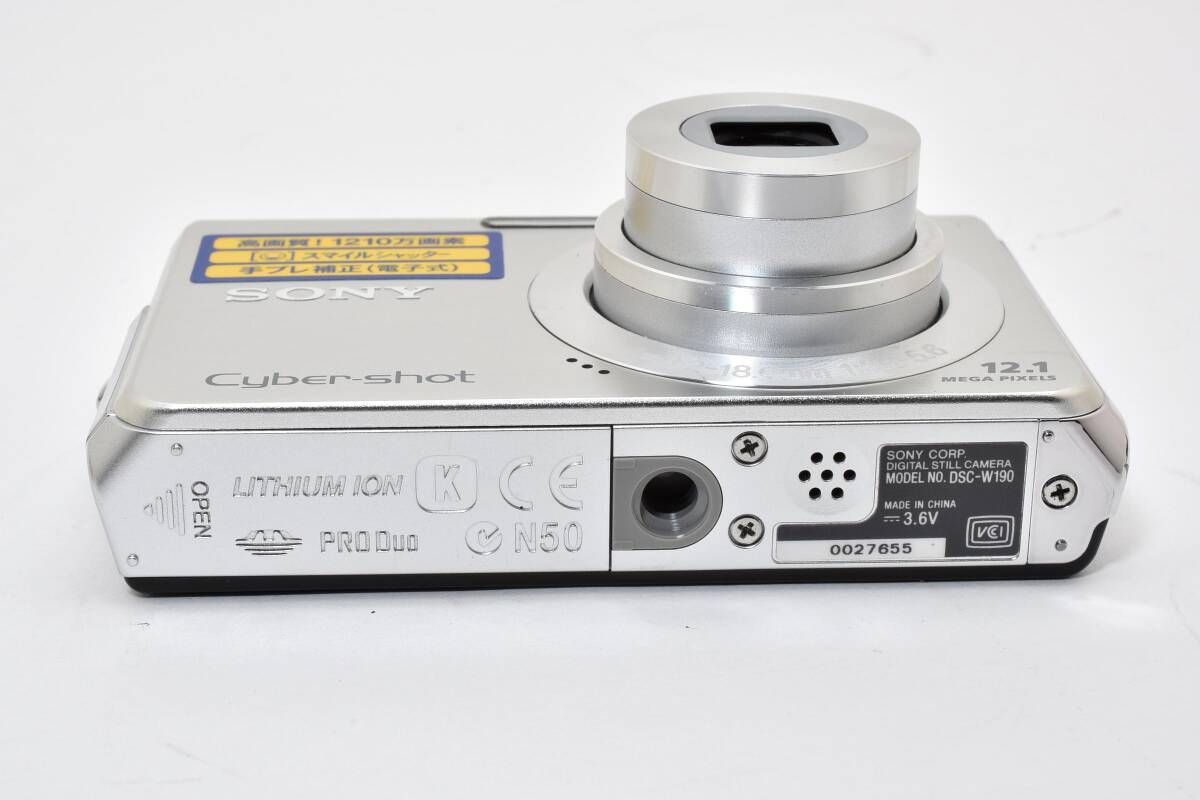 Sony Cyber-shot DSC-W190コンパクトデジタルカメラ Amazon | SONY デジタルカメラ Cyber-Shot(サイバーショット) W190