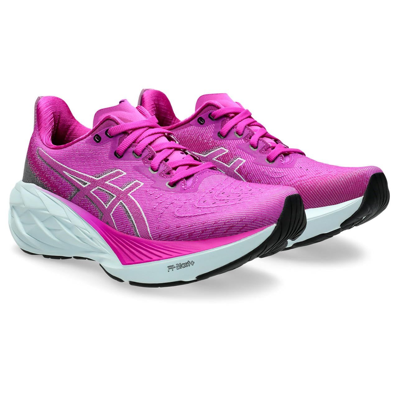 asics アシックス ランニングシューズ NOVABLAST 4 1012B510 レディース 500 ボールド マゼンタ ブラック 24.0 cm E 500 ボールド マゼンタ ブラック 24.0 cm E