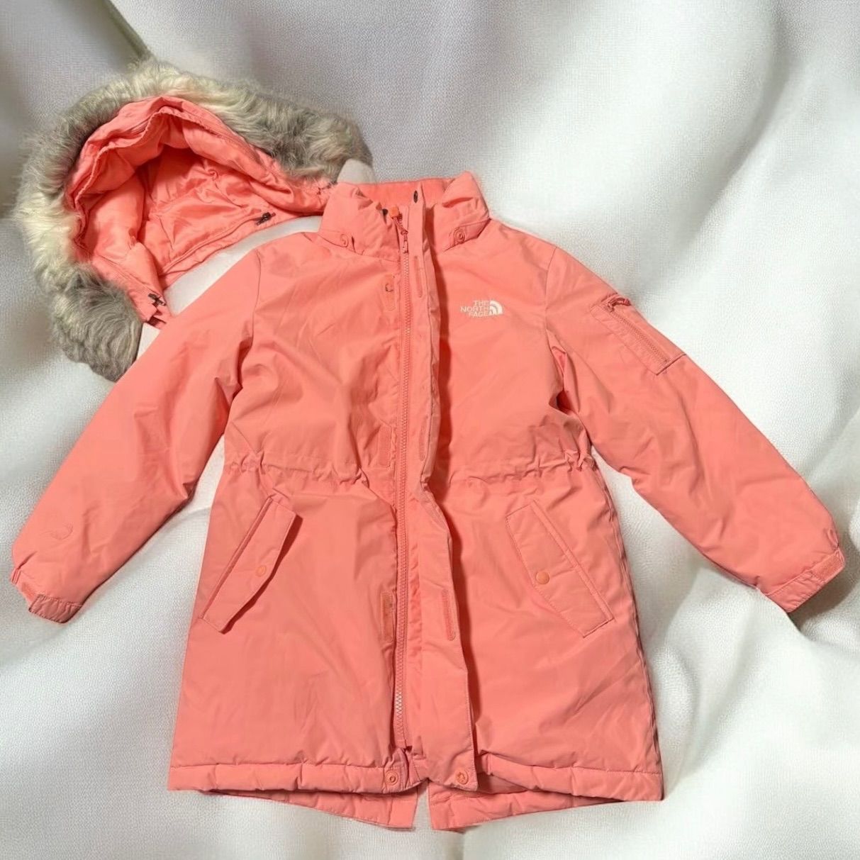 THE NORTH FACE ノースフェイス T-Ball 中綿 ジャケット キッズ ピンク 刺繍 ロゴ 130