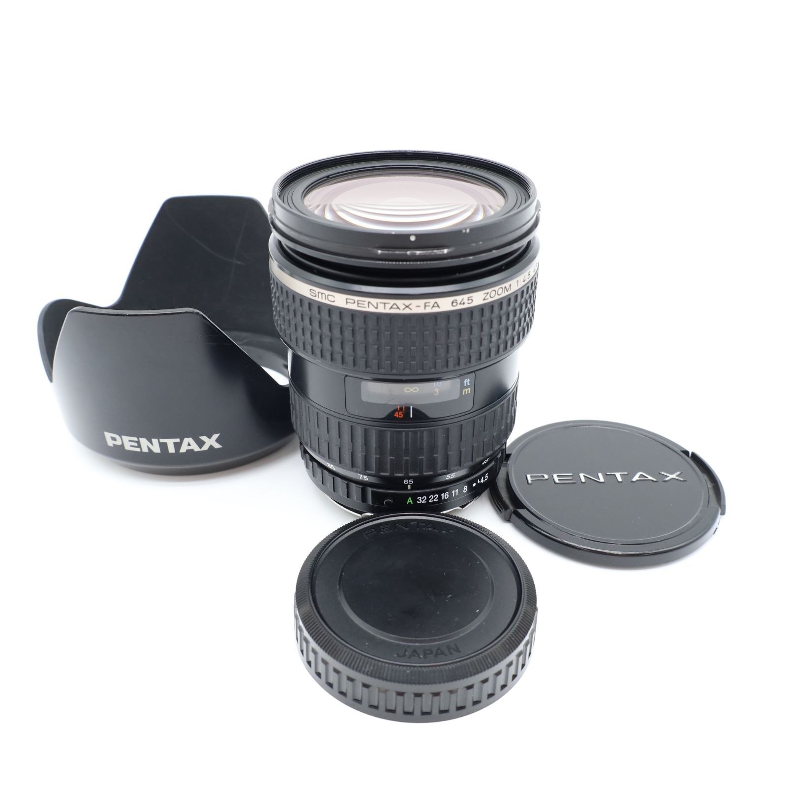 PENTAX ペンタックス FA 645 45-85mm F4.5 中判ズームレンズ 高解像 広角~中望遠 ペンタックス645マウント