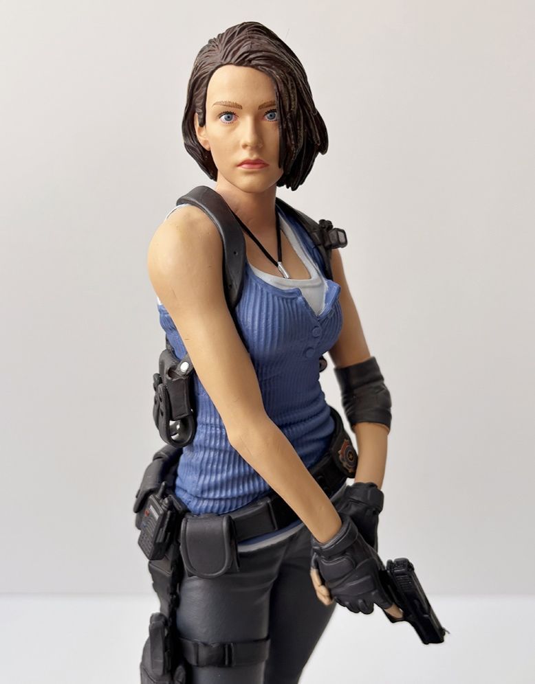 ジル バレンタイン 1 6 フィギュア 約30㎝ ハンドガン付き 完成品 海外 塗装済 組立モデル バイオハザード