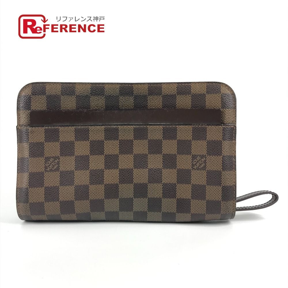 LOUIS VUITTON ルイヴィトン セカンドバッグ サンルイ N51993 ダミエキャンバス エベヌ ブラウン