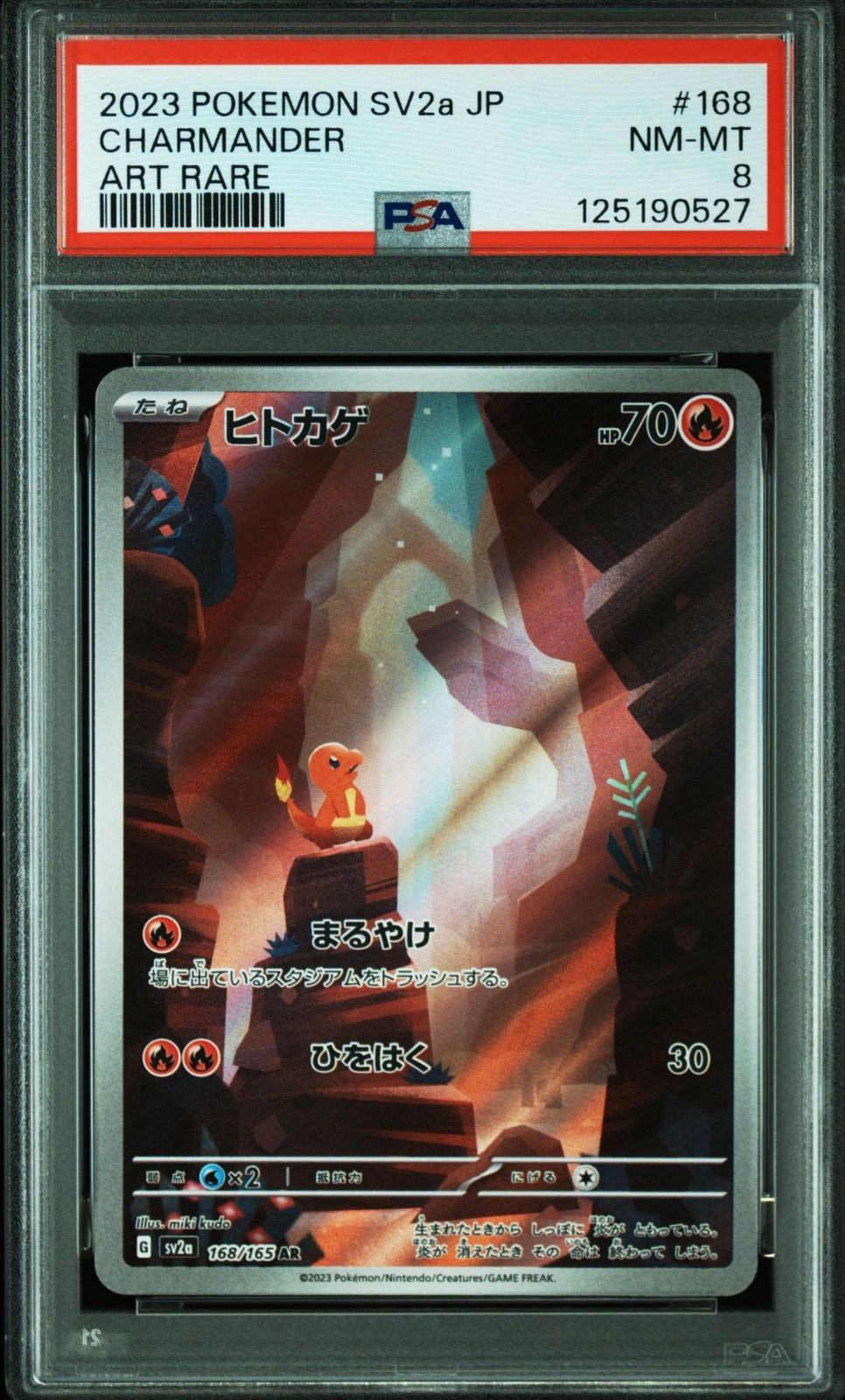 PSA8】ヒトカゲar - メルカリ