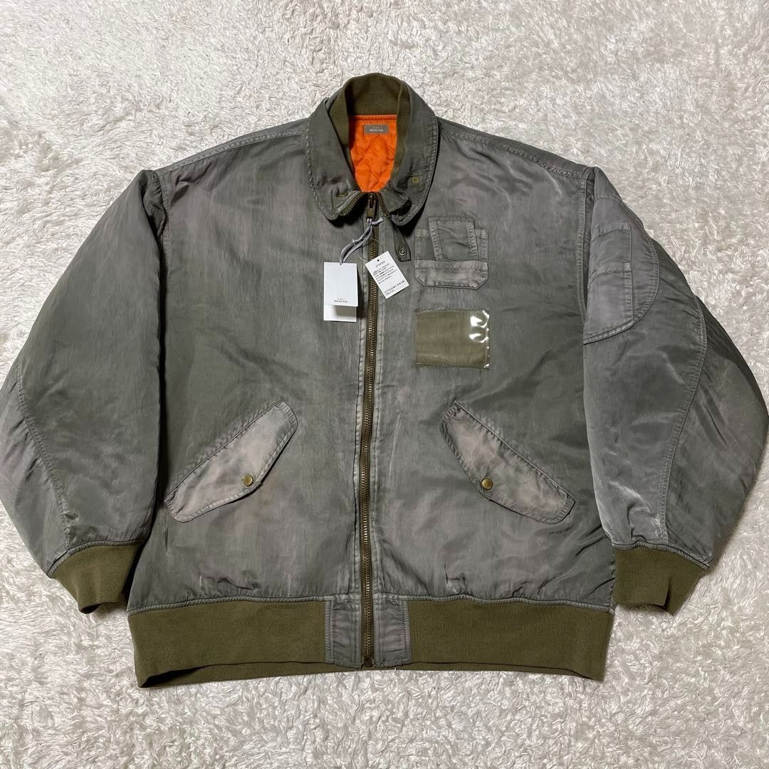 美品タグ付】21AW kolor BEACON カラービーコン MA-1 ボンバー