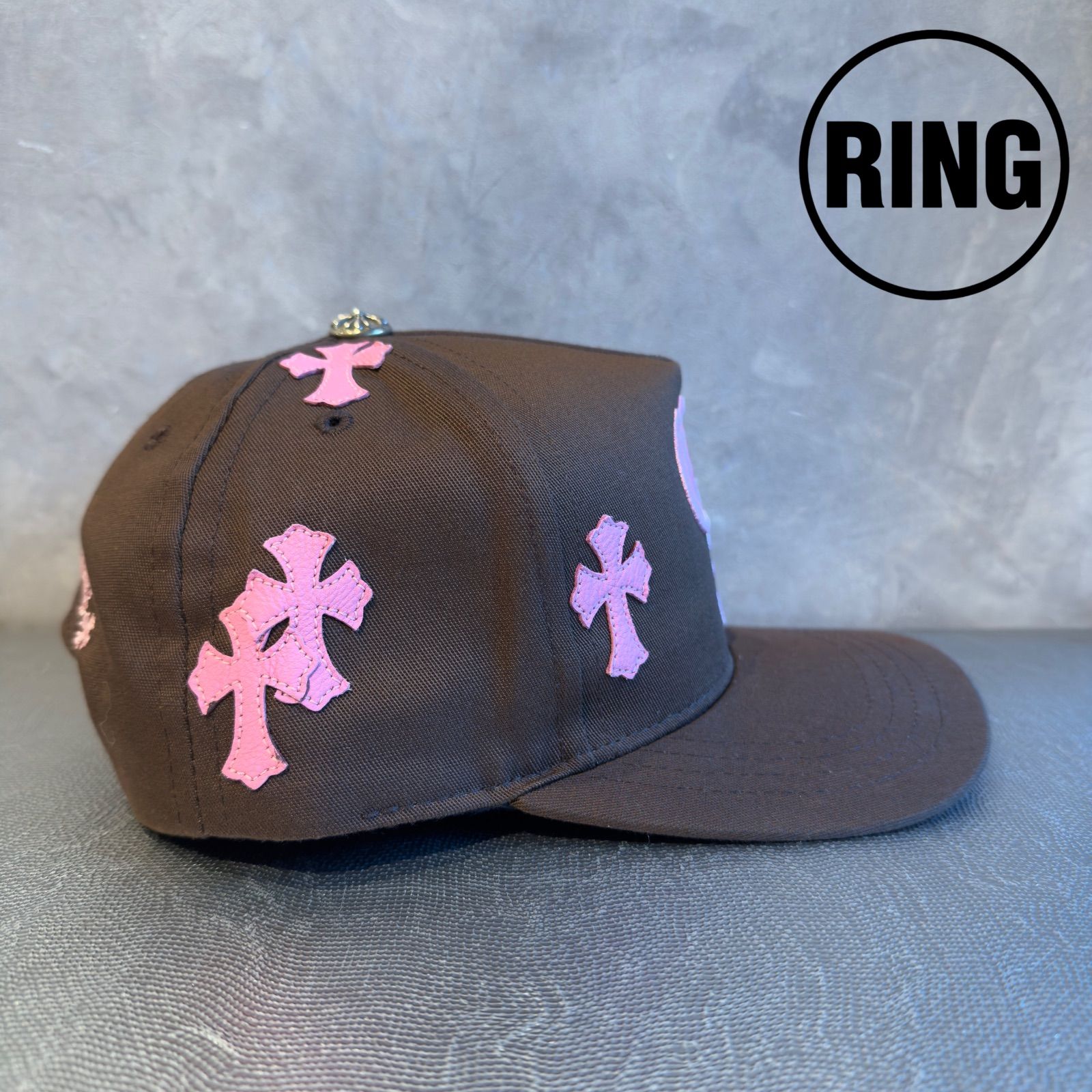 Chrome Hearts CEM CRS Patch Baseball Cap