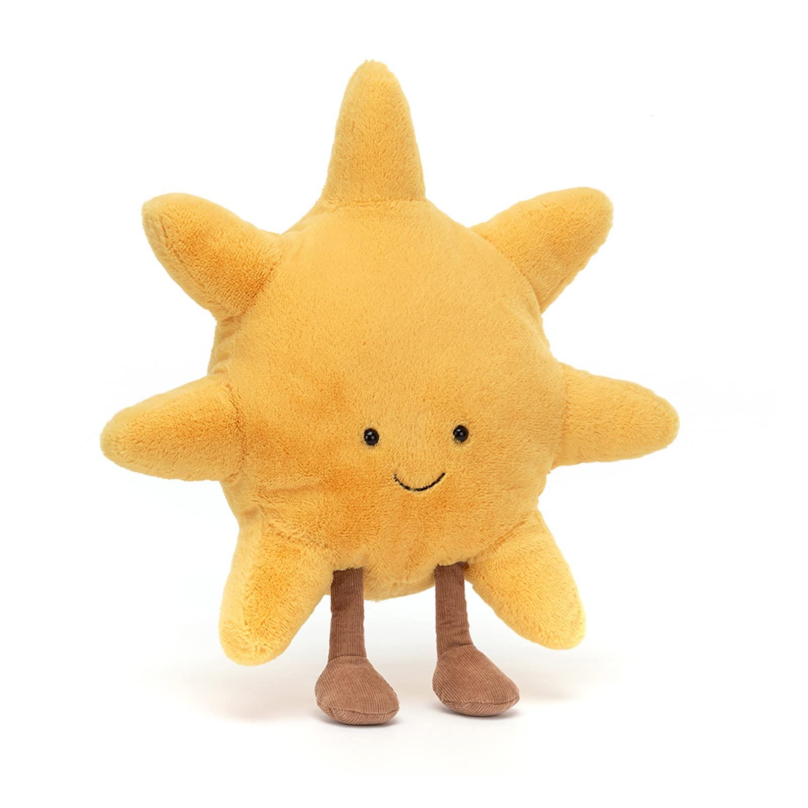  Jellycat Amuseables 太陽ぬいぐるみ Mサイズ 12インチ - 太陽のぬいぐるみ 楽しいギフトアイデア 2 XL ぬいぐるみ ぬいぐるみ 人形 置物