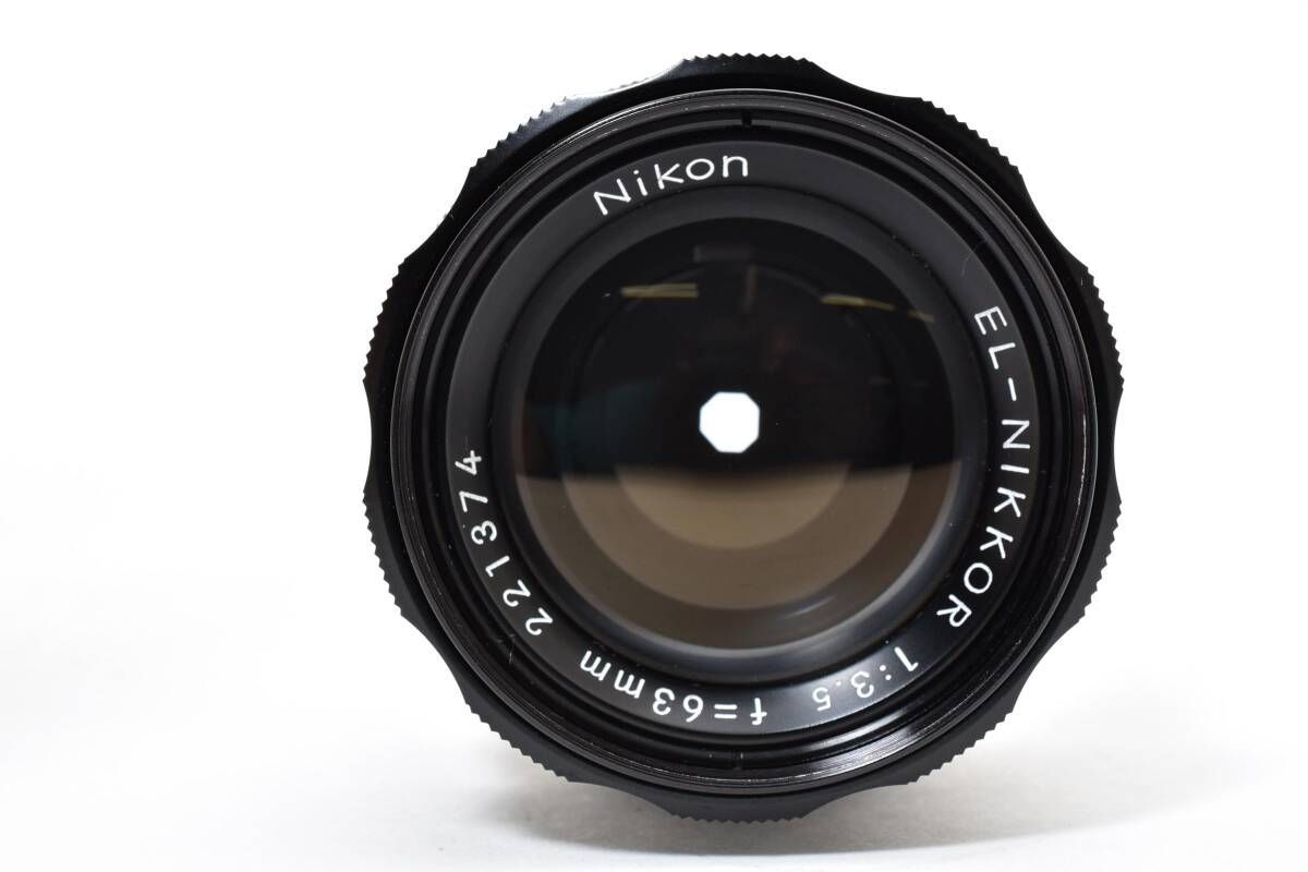 【本日のどっきりセール】 ニコン Nikon EL-NIKKOR 63mm F3.5 引き伸ばしレンズ 3674W1155 089 縁起の良い
