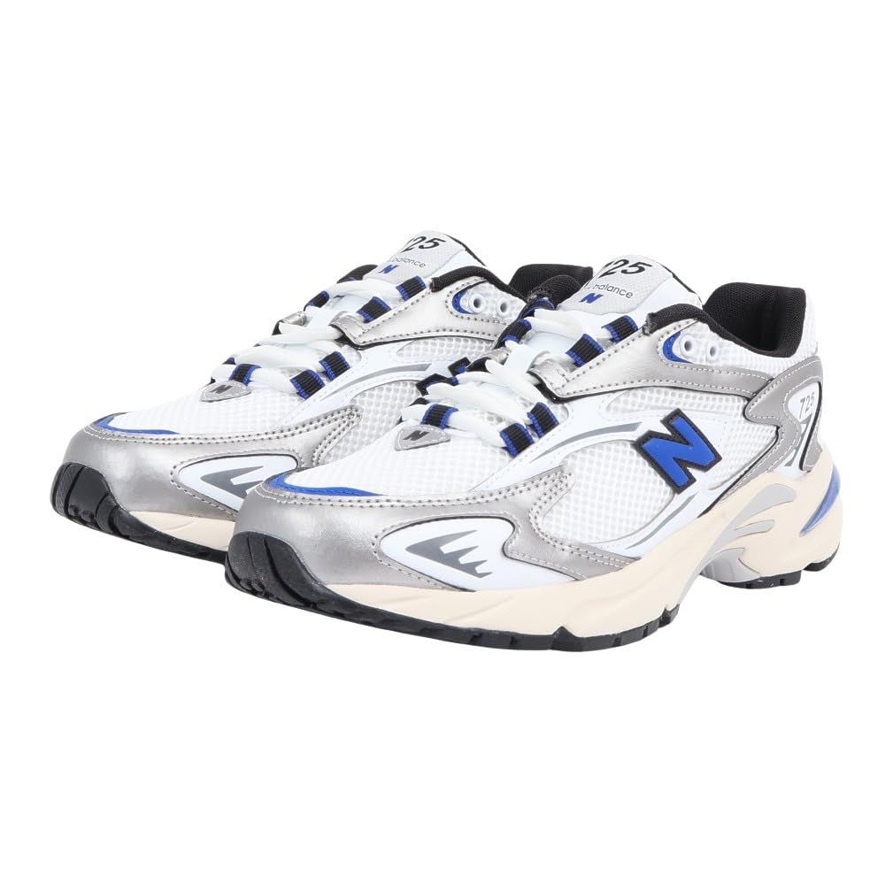 ニューバランス new balance スニーカー スポーツシューズ ML725V1 CID シューズ スニーカー 靴 運動 スポーツ カジュアル 軽量 快適 通勤 通学 ファッション 散歩 贈り物 ギフト メンズ ホワイト ブルー 28.0 cm