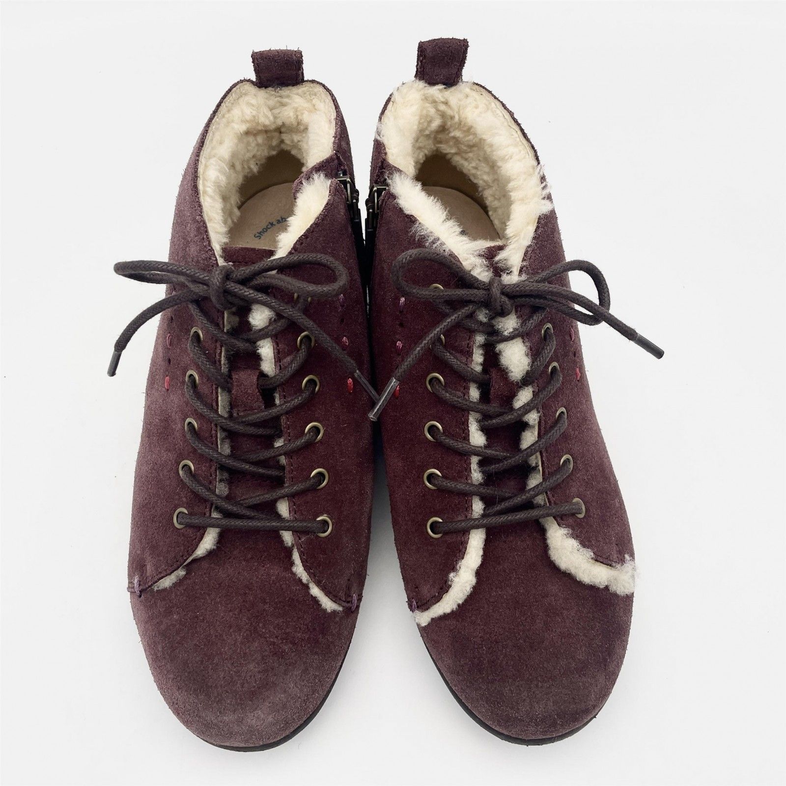 ショートブーツ スエード