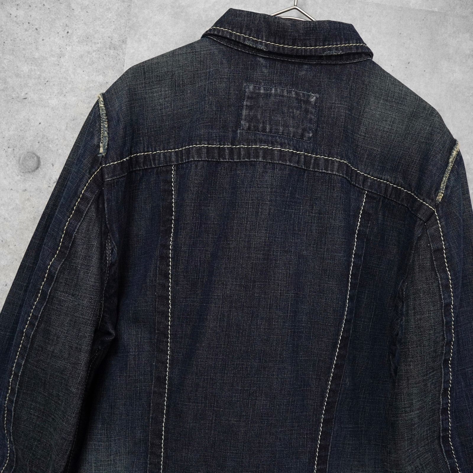 マリテ フランソワジルボー デニムジャケット インディゴ ブルー