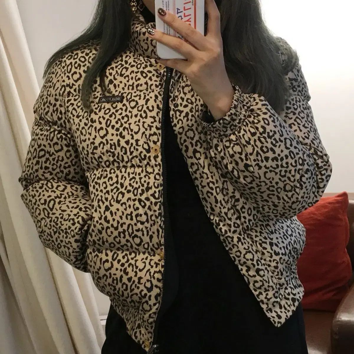 スカルプター レオパード リバーシブル ダウン size1 - メルカリ