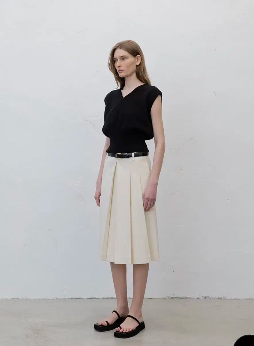 ル917 プリーツ スカート KATIE PLEATS SKIRT