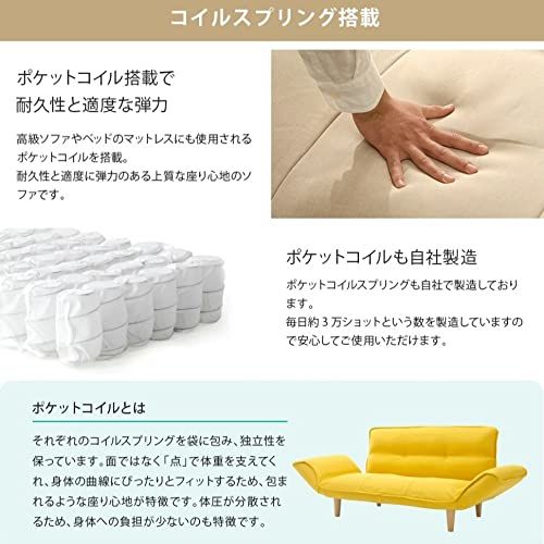 背部リクライニング 高反発