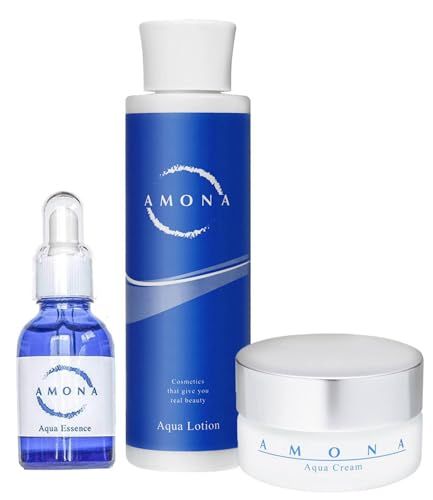 AMONA スキンケアセット 化粧水 美容液 保湿クリーム 化粧品セット ヒト幹細胞 エクソソーム NMN セラミド 生プラセンタ シカ ナイアシンアミド レチノール エイジングケア 無添加