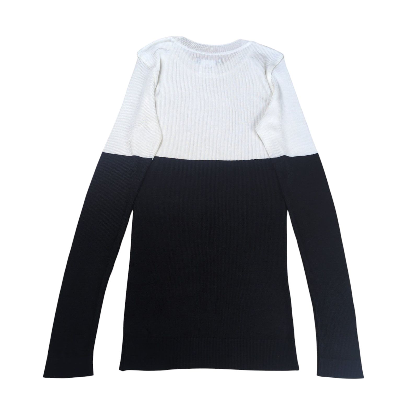 ISSEY MIYAKE Bicolor Rib Sweater