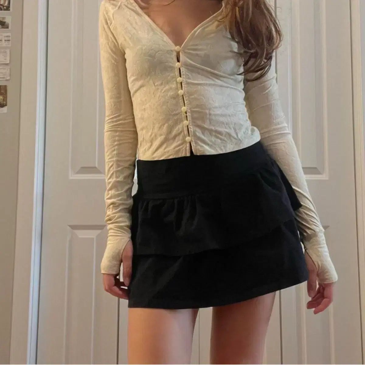 Free people ボタン トップス