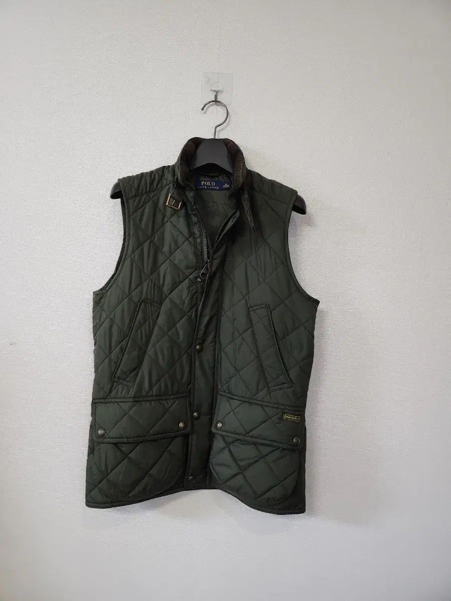 ポロラルフローレン キルティング ベスト グリーン 85