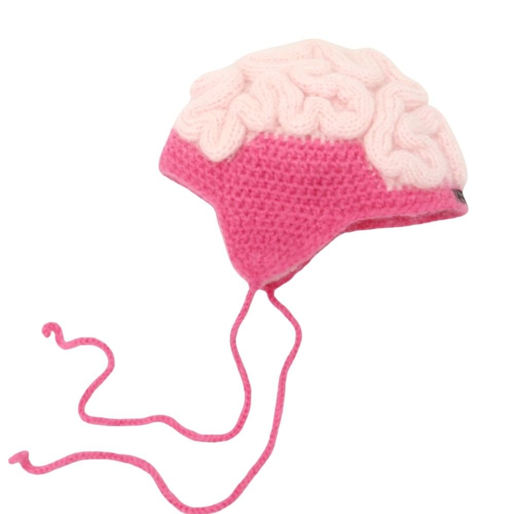 ナインティナイン パーセント イズ 99 IS- モヘヤナイロン ニットキャップ ピンク サイズF メンズ