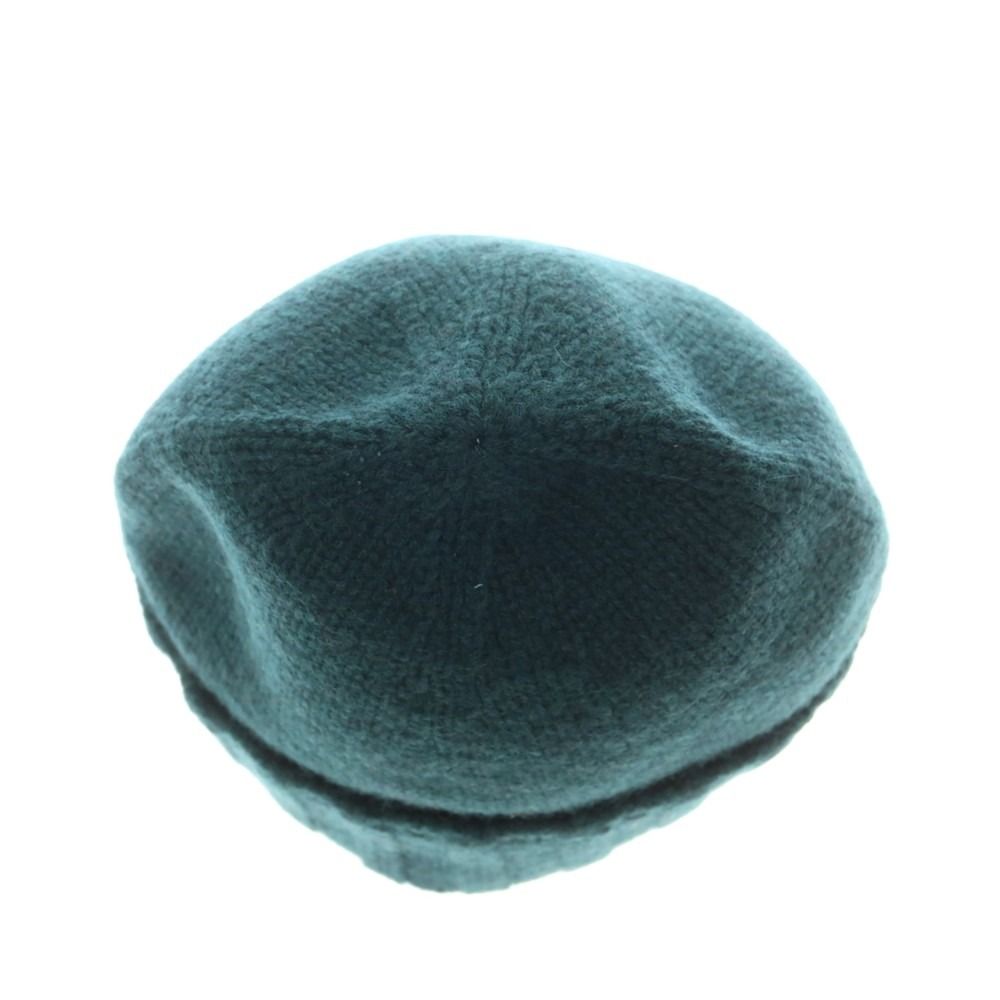 ドルモア DRUMOHR ミドルゲージカシミヤ ニットキャップ ダークグリーン メンズ