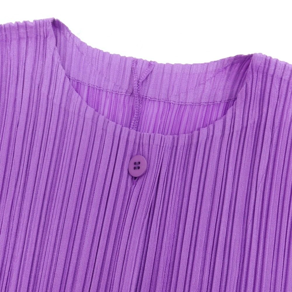 プリーツ加工 カーディガン