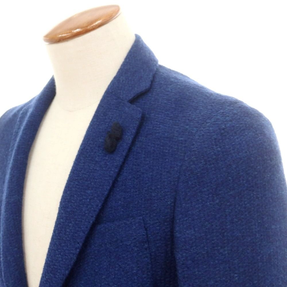 アルテア Altea ウール カジュアルジャケット ブルーネイビー サイズ46 メンズ