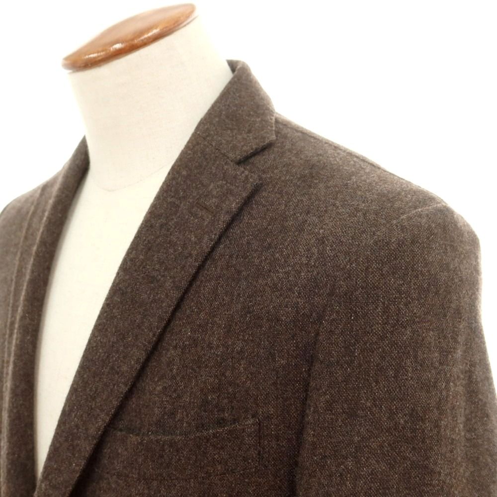 ボリオリ BOGLIOLI DOVER ウール テーラードジャケット ブラウン サイズ48 メンズ