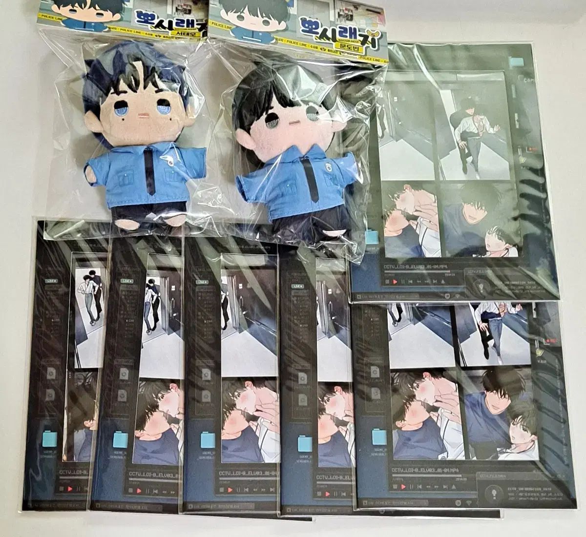 JMEESHOP 輝くポップアップ 香りの境界 豆粒テオ ドビン ぬいぐるみ フィルムパッケージ グッズ