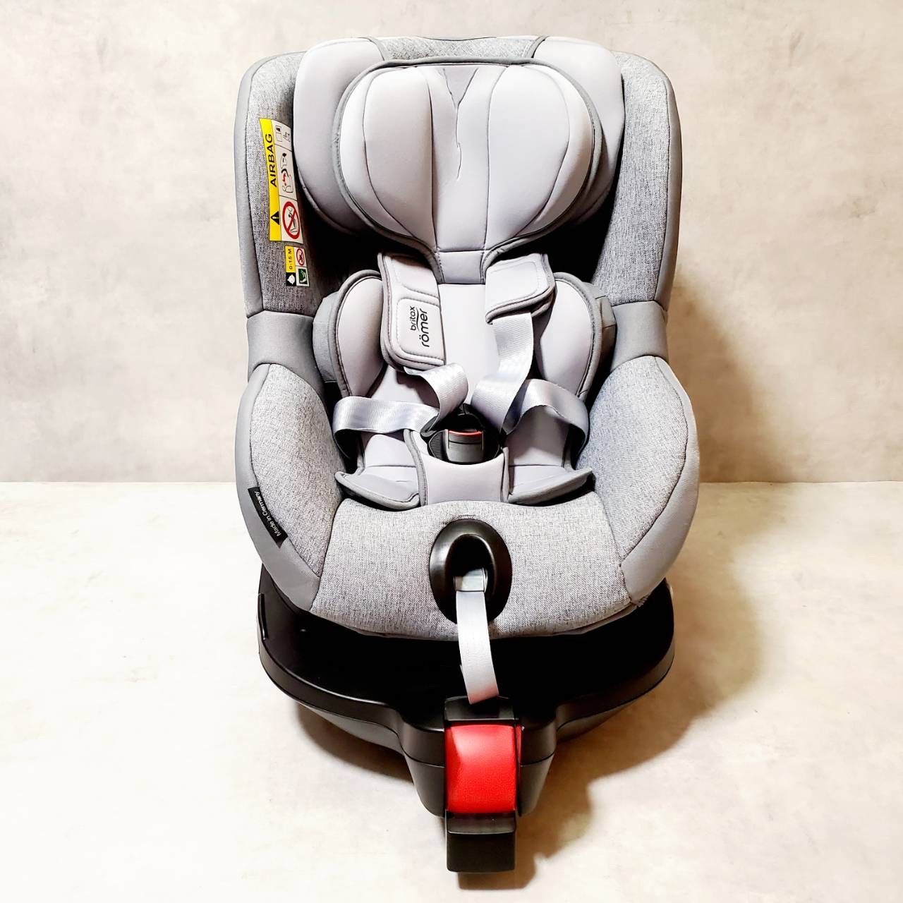 Britax Römer Dualfix i-Size Gray Marble ISOFIX 回転式 チャイルドシート 新生児〜4歳対応 説明書あり 安全性 モデル ブリタックスレーマー デュアルフィックス グレーマーブル