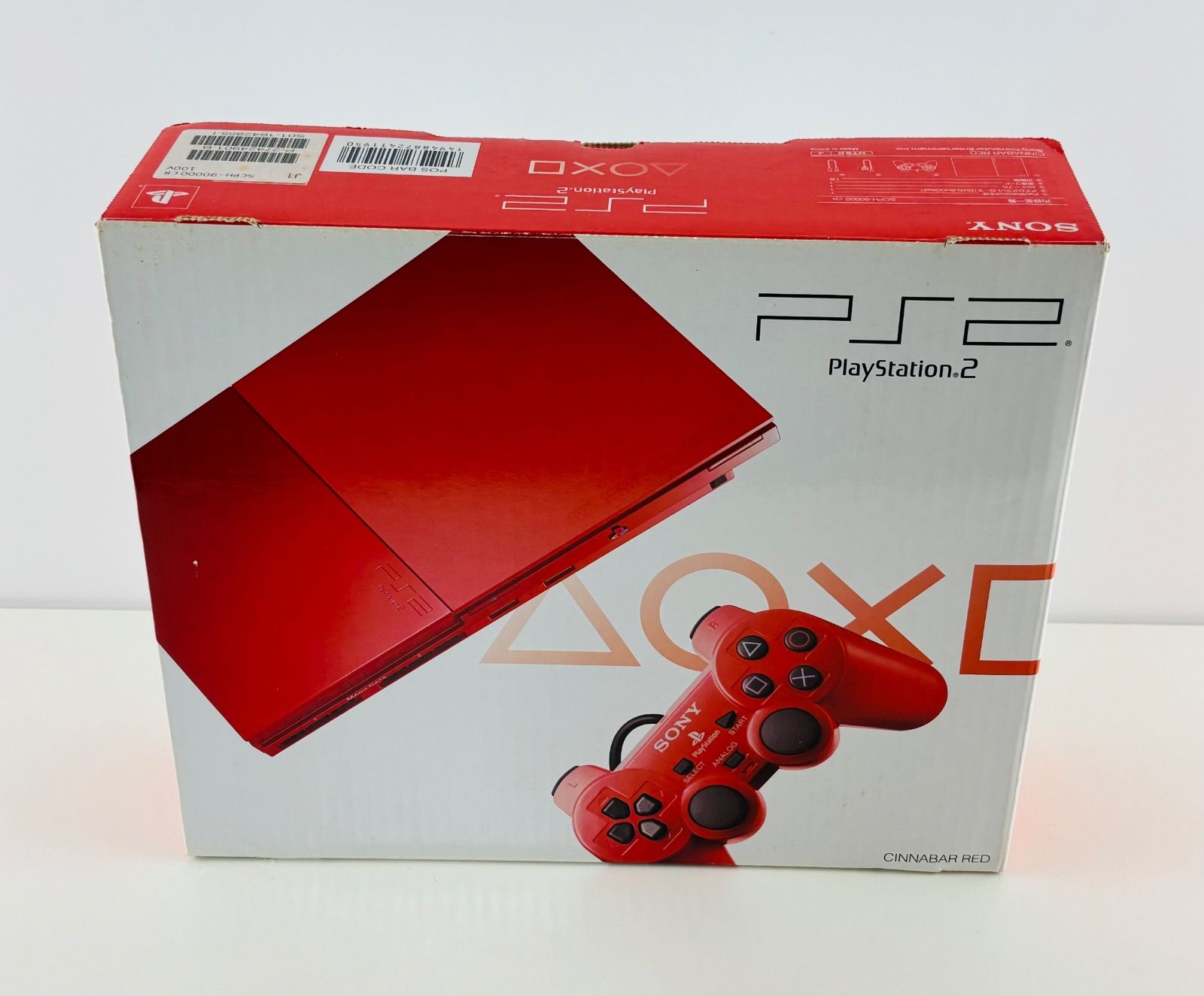 PS2 シナバーレッド SCPH 90000CR RED