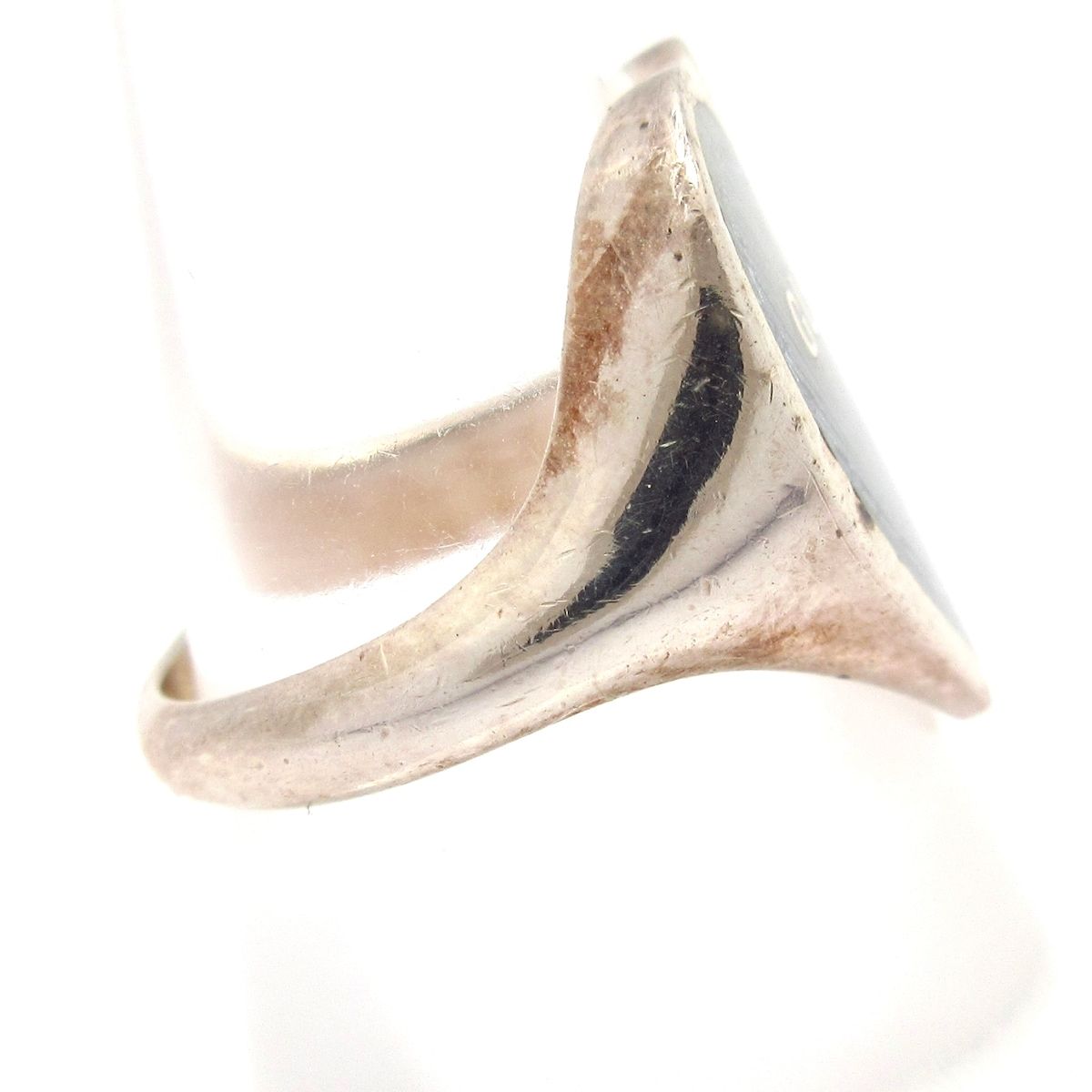 GUCCI グッチ リング 11 - シルバー×ライトブルー ハート