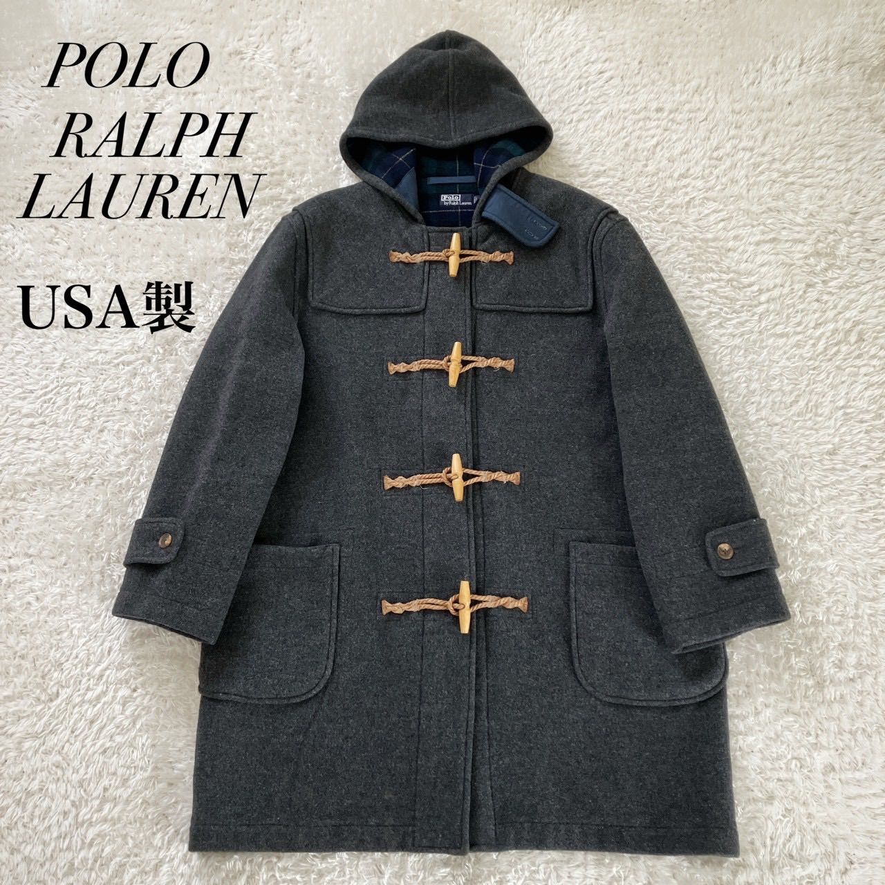 90s Polo by Ralph Lauren ラルフローレン ダッフルコート USA製