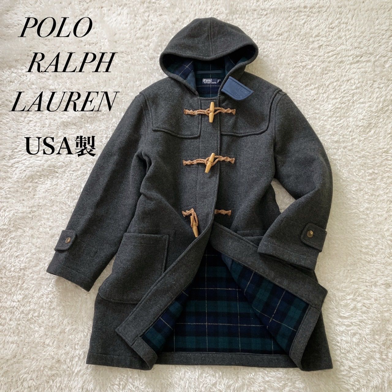 90s Polo by Ralph Lauren ラルフローレン ダッフルコート USA製