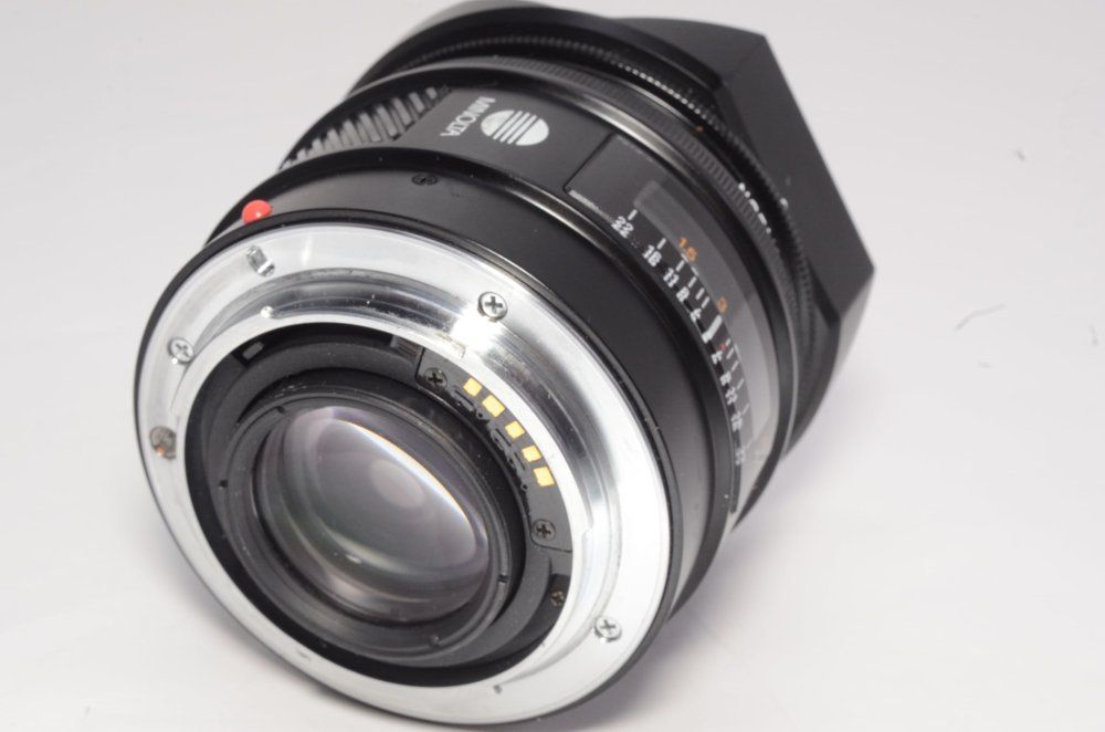 Minolta AF レンズ 16mm F2.8 フィッシュアイ