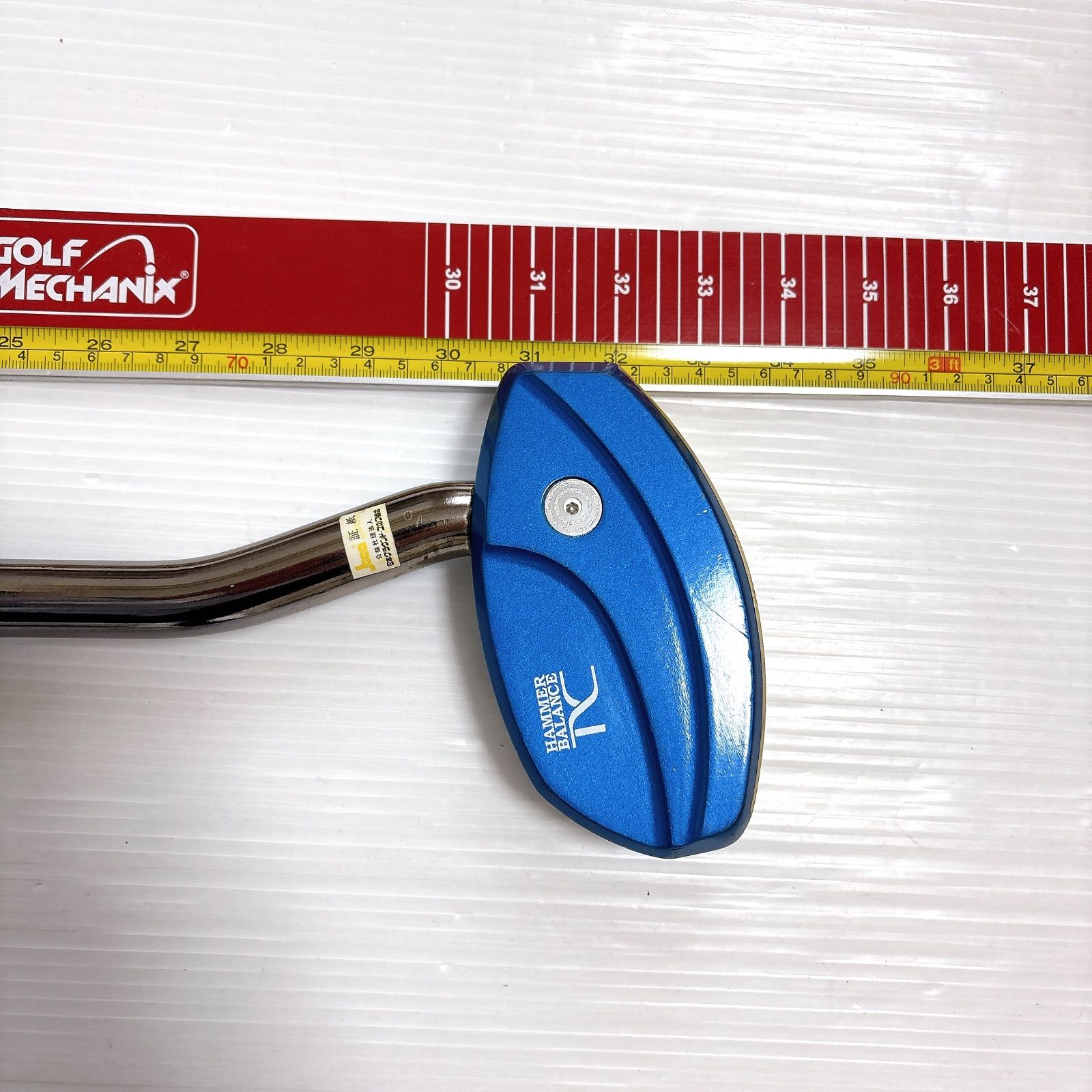 左 アシックス ハンマーバランス グラウンドゴルフ バッグ付 ゴルフ