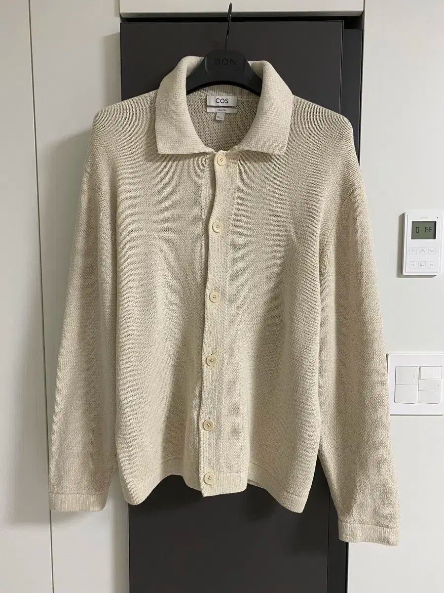 COS コス リラックスド フィット カラ カーディガン XL