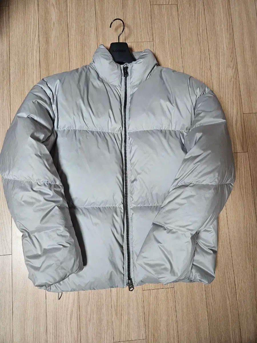 95 ILCORSO イルコルソ グースダウン ショートダウン グレー