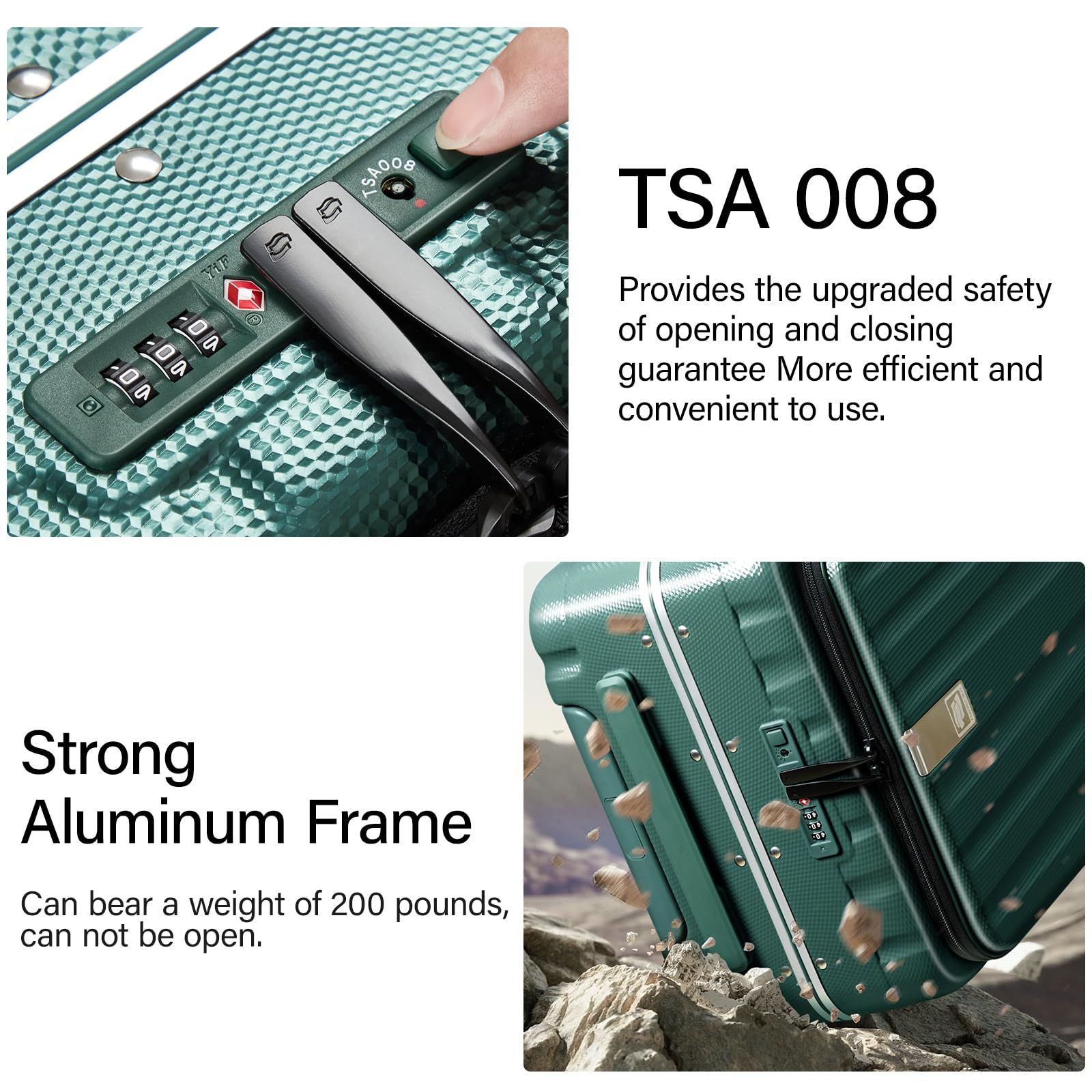 静音 スーツケース