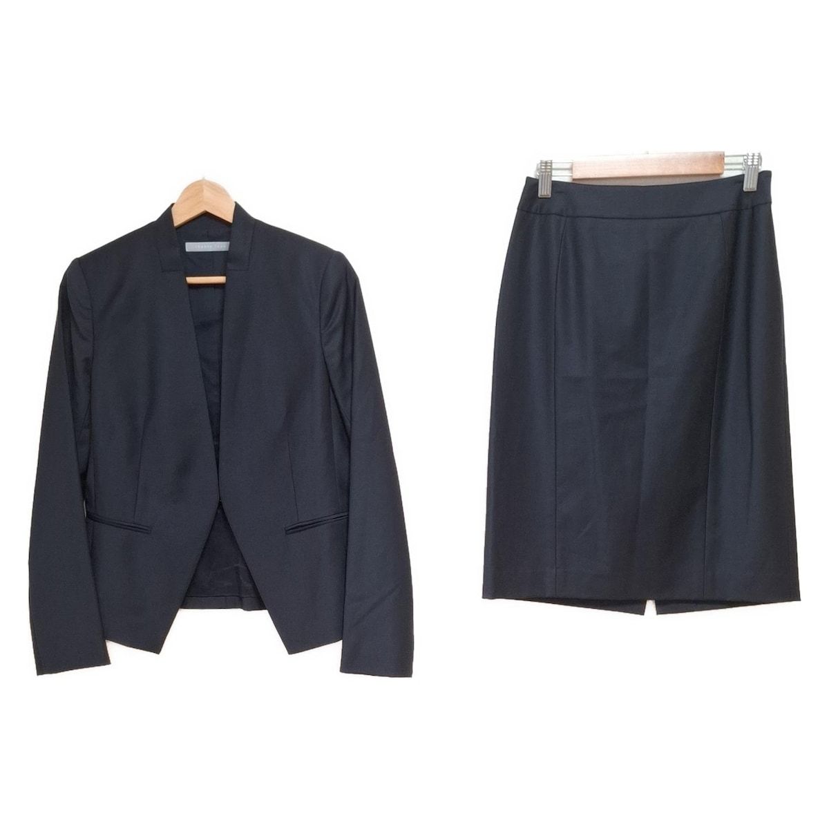 theory luxe セオリーリュクス スカートスーツ レディース - ダークネイビー