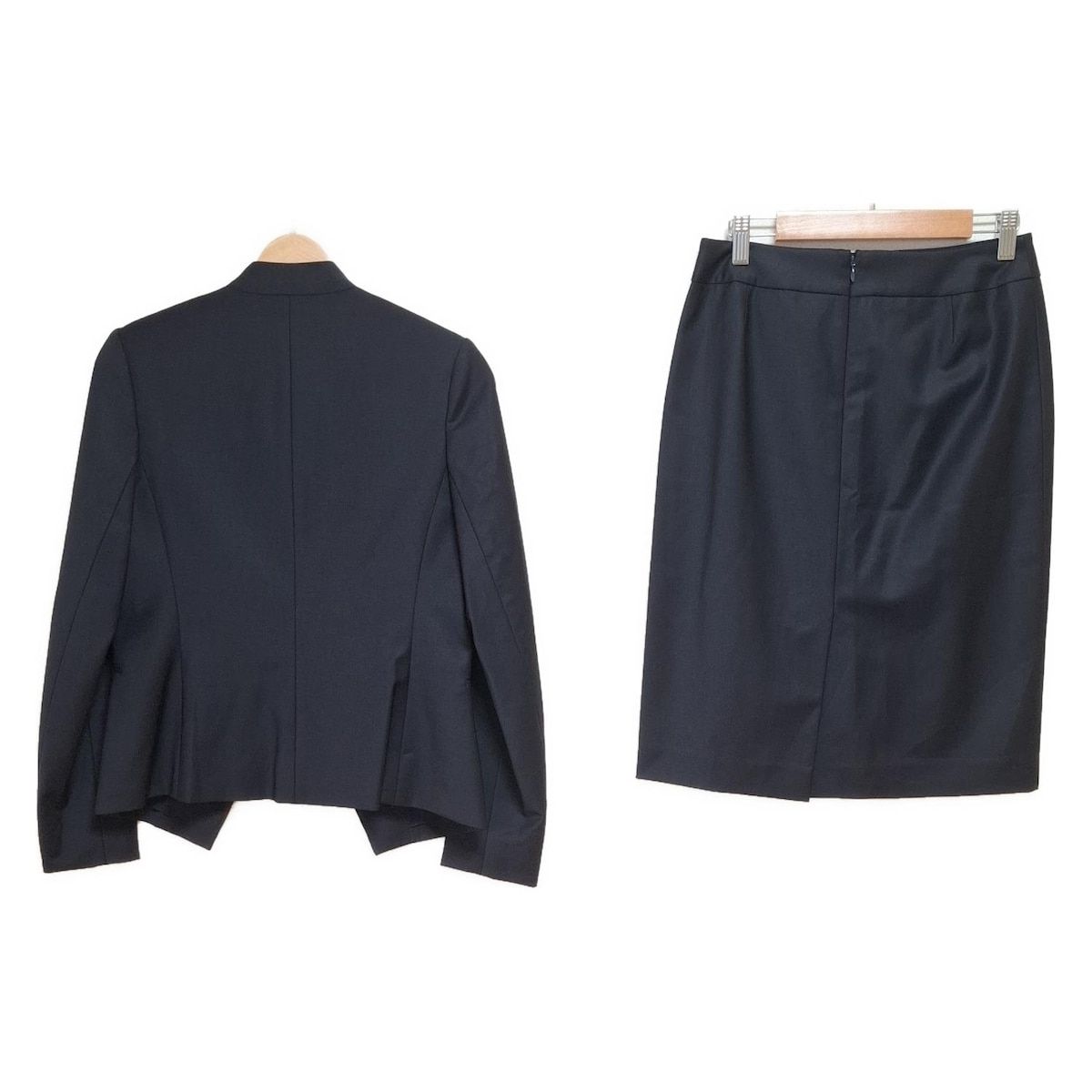 theory luxe セオリーリュクス スカートスーツ レディース - ダークネイビー