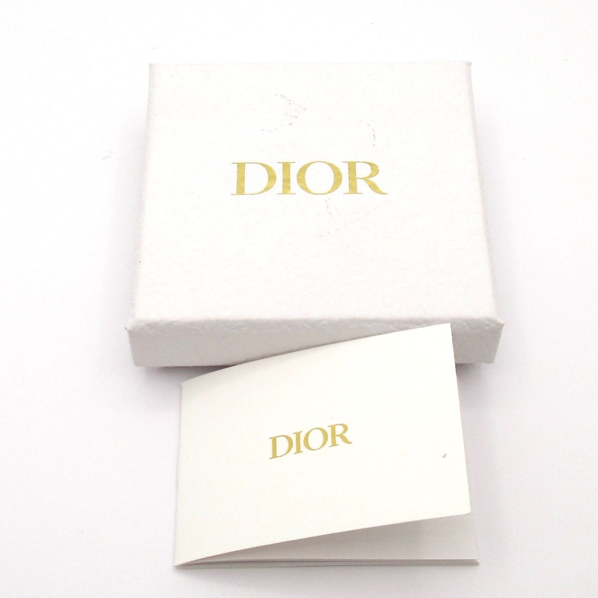  DIOR ChristianDior ディオール クリスチャンディオール ピアス トライバル 白 ゴールド ピアス(両耳用) アクセサリー