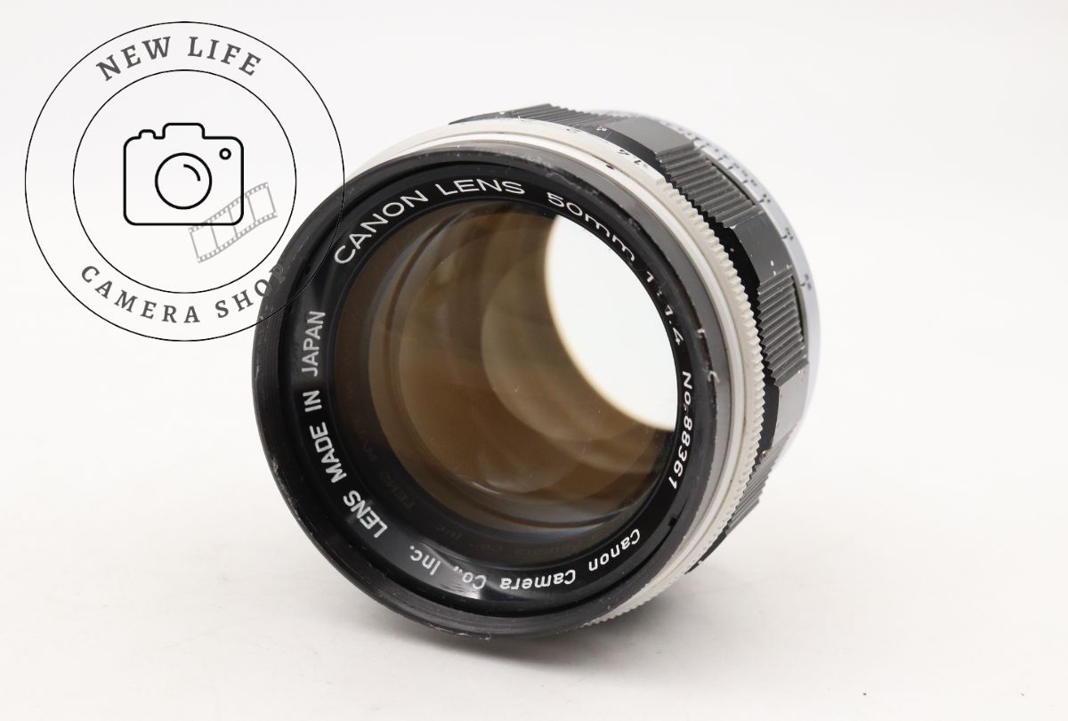 良上品 キャノン CANON LENS 50mm F1.4 ライカLマウント L39 13636