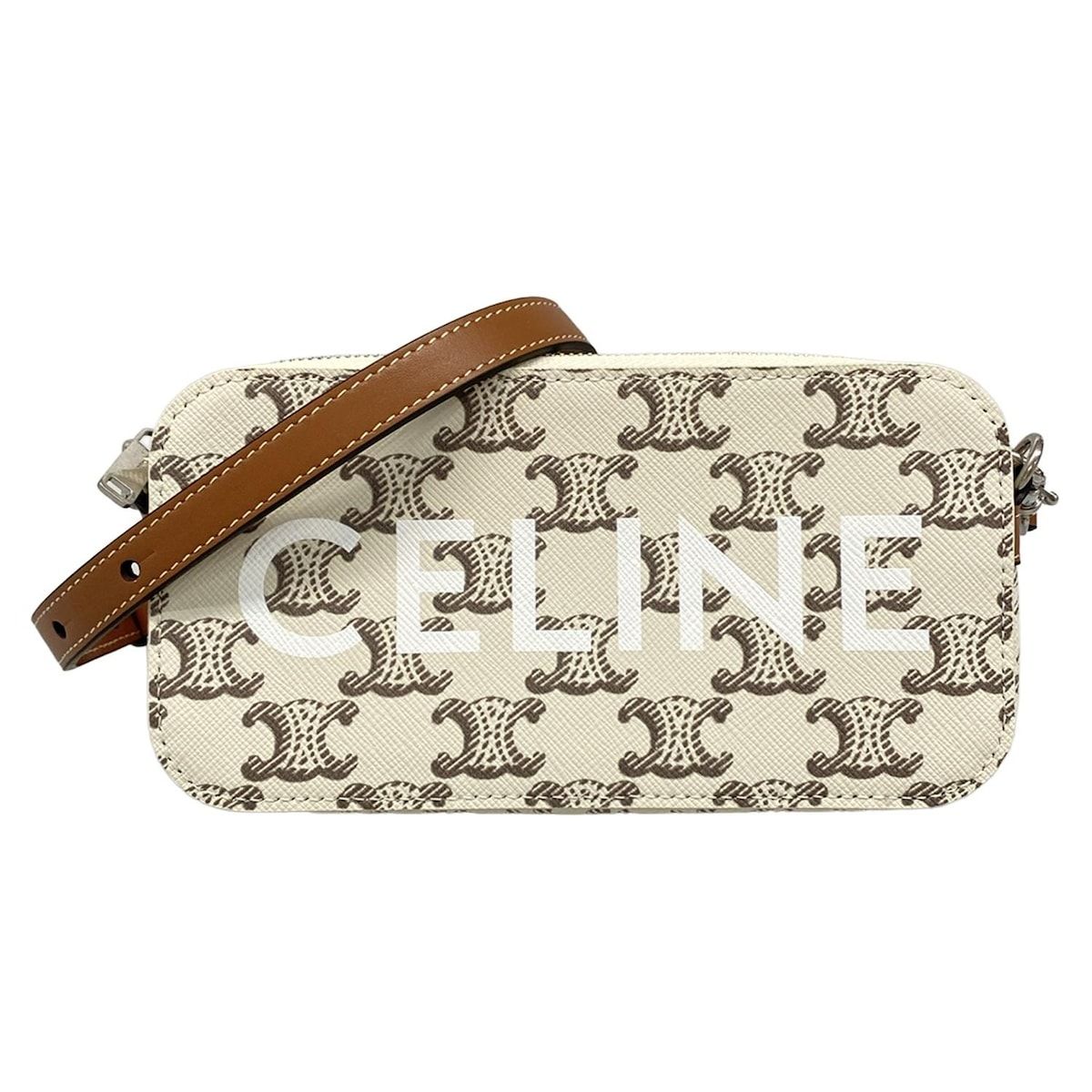CELINE(セリーヌ) ショルダーバッグ美品 ホリゾンタル ポーチ