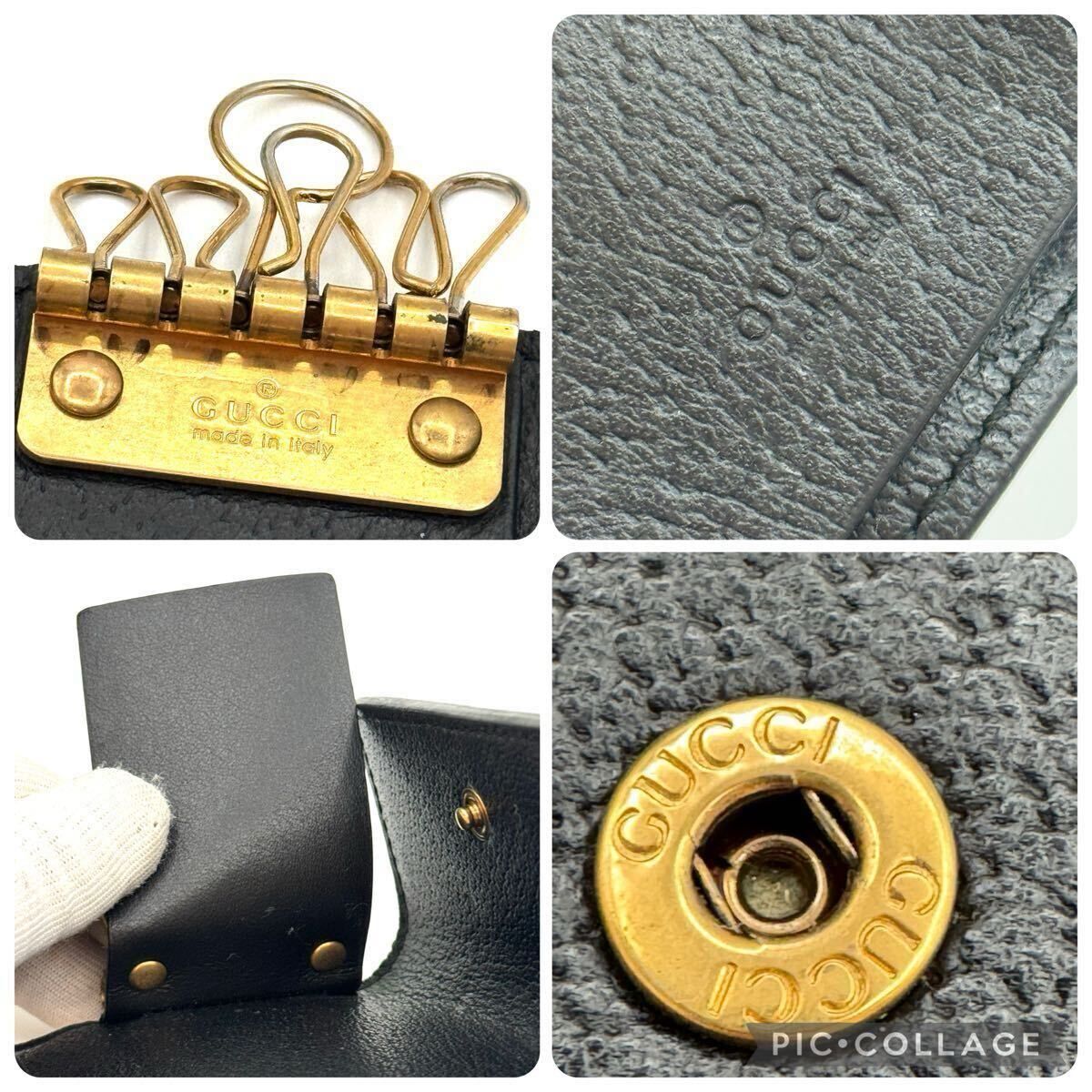 GUCCI ビー 蜂 アニマリエ 6連 キーケース 110572 - メルカリ