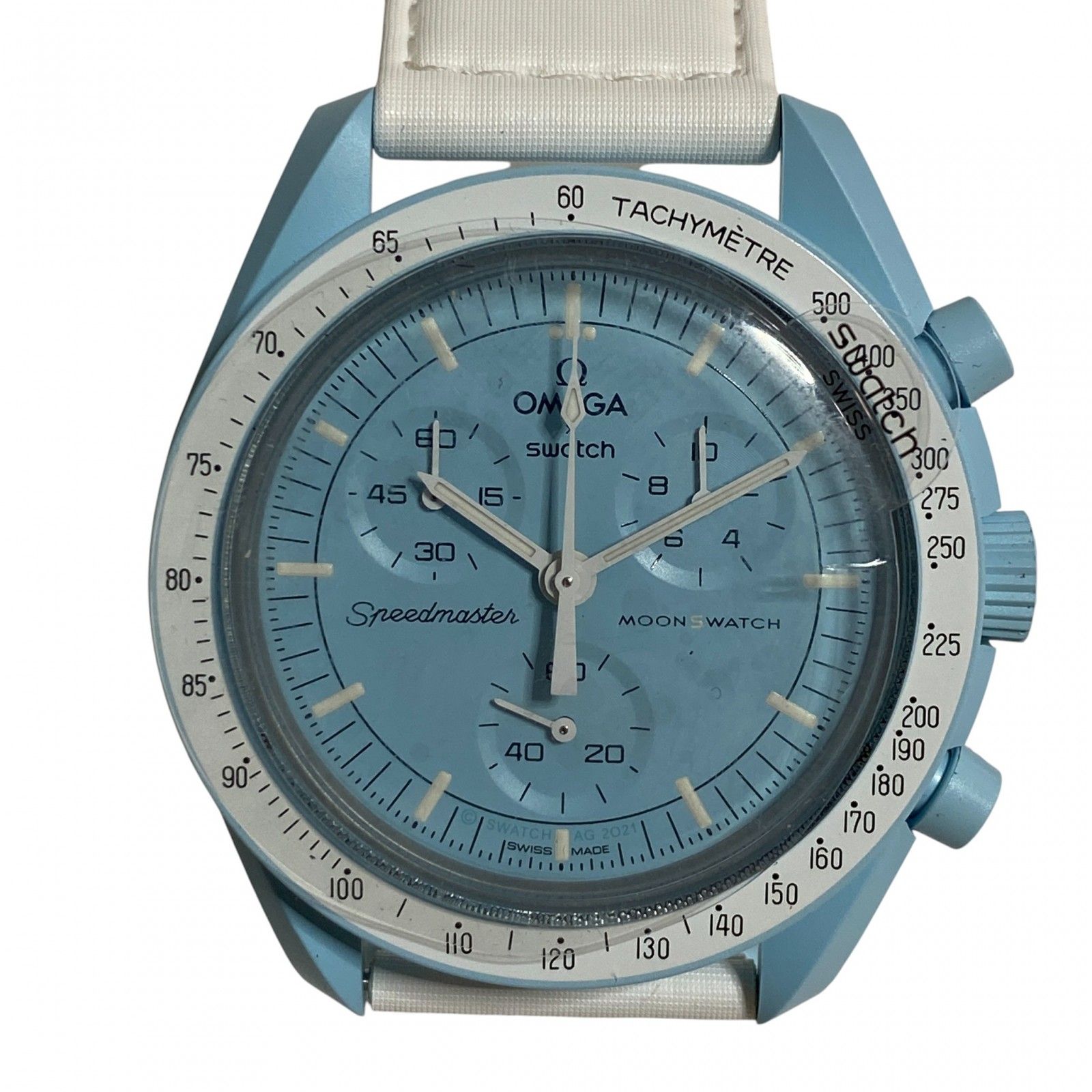 オメガ OMEGA レディース スウォッチ ミッション トゥ ウラヌス スピードマスター S033L100